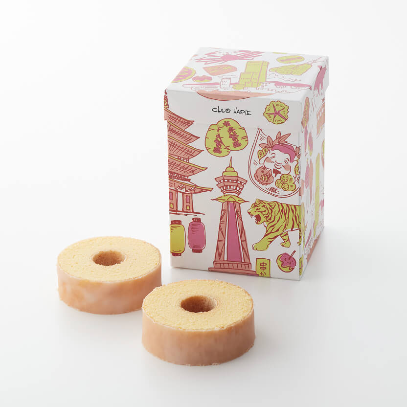 バームクーヘンmini あべの限定パッケージ