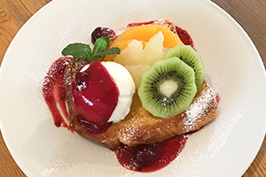 季節のフレンチトースト