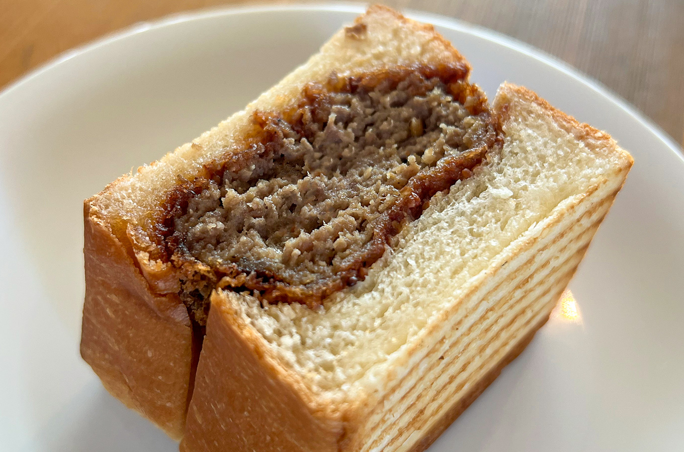 近江牛のバームメンチカツサンド